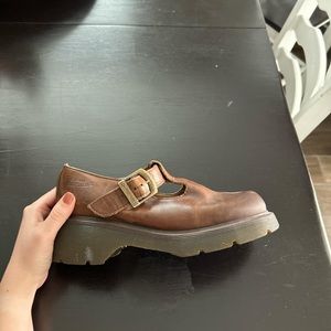 Vintage, Brown Mary Jane’s!
Leather Dr. Martens.
Size US 6, EU 36.